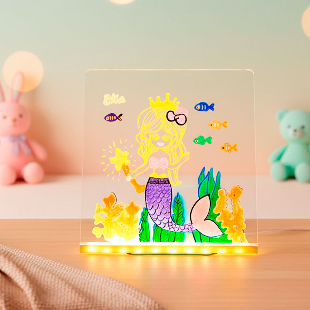 Rabisco de Luz – Quadro de LED & Luminária