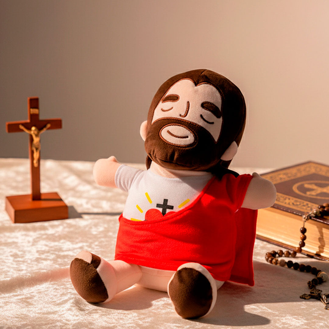 Pelúcia Jesus que Respira