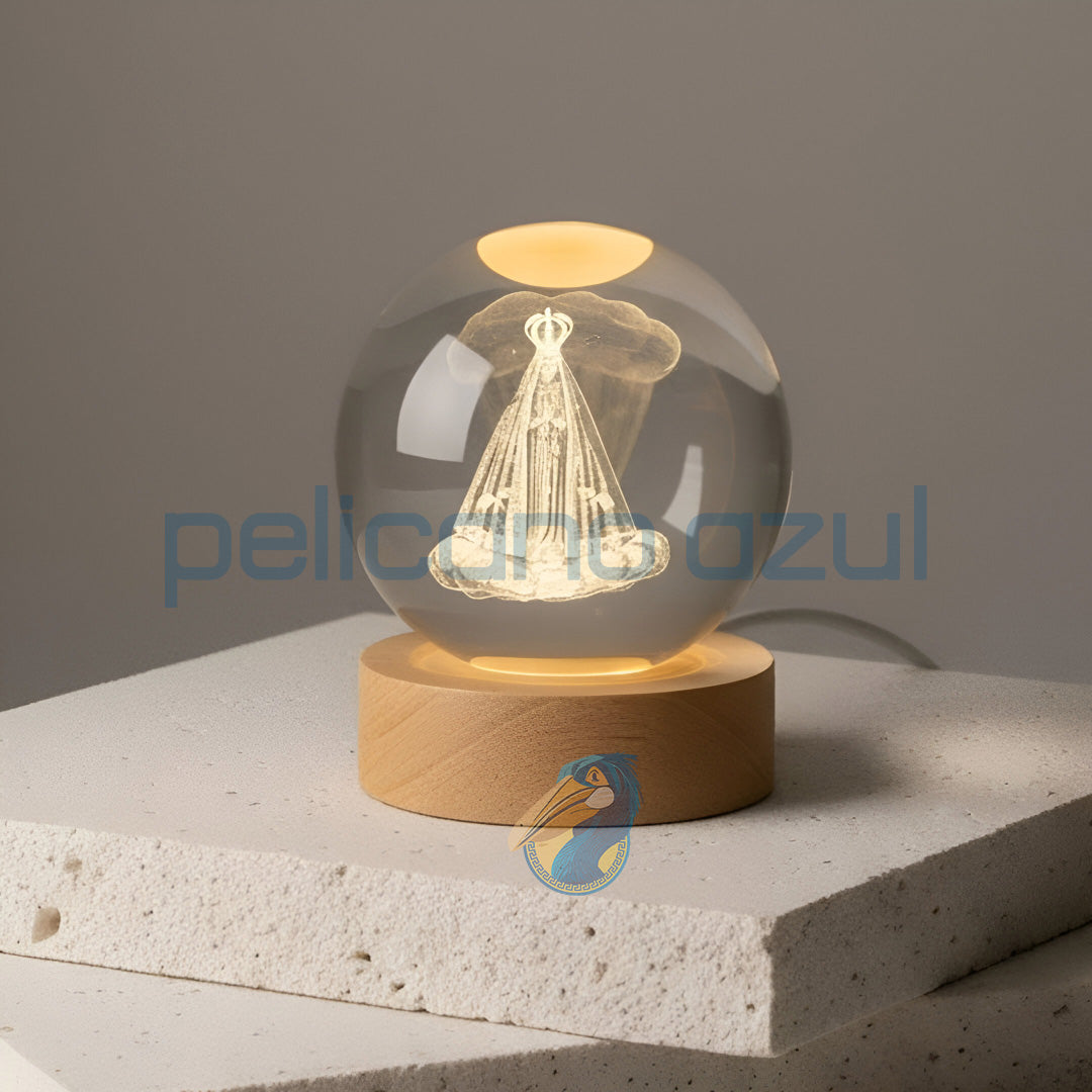 Luminária Luz de Aparecida - (Pulseira de Presente)