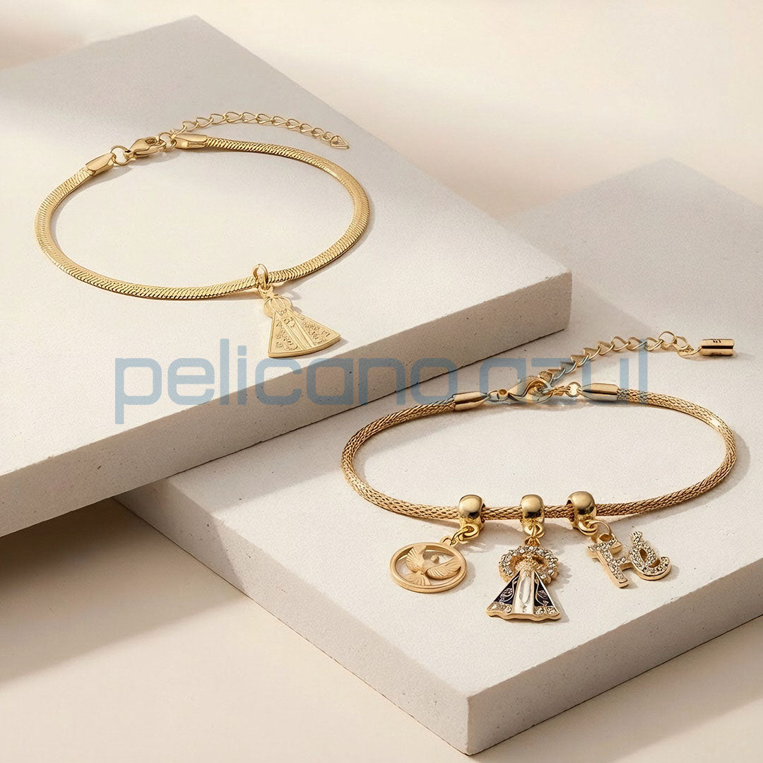 Luminária Luz de Aparecida - (Pulseira de Presente)