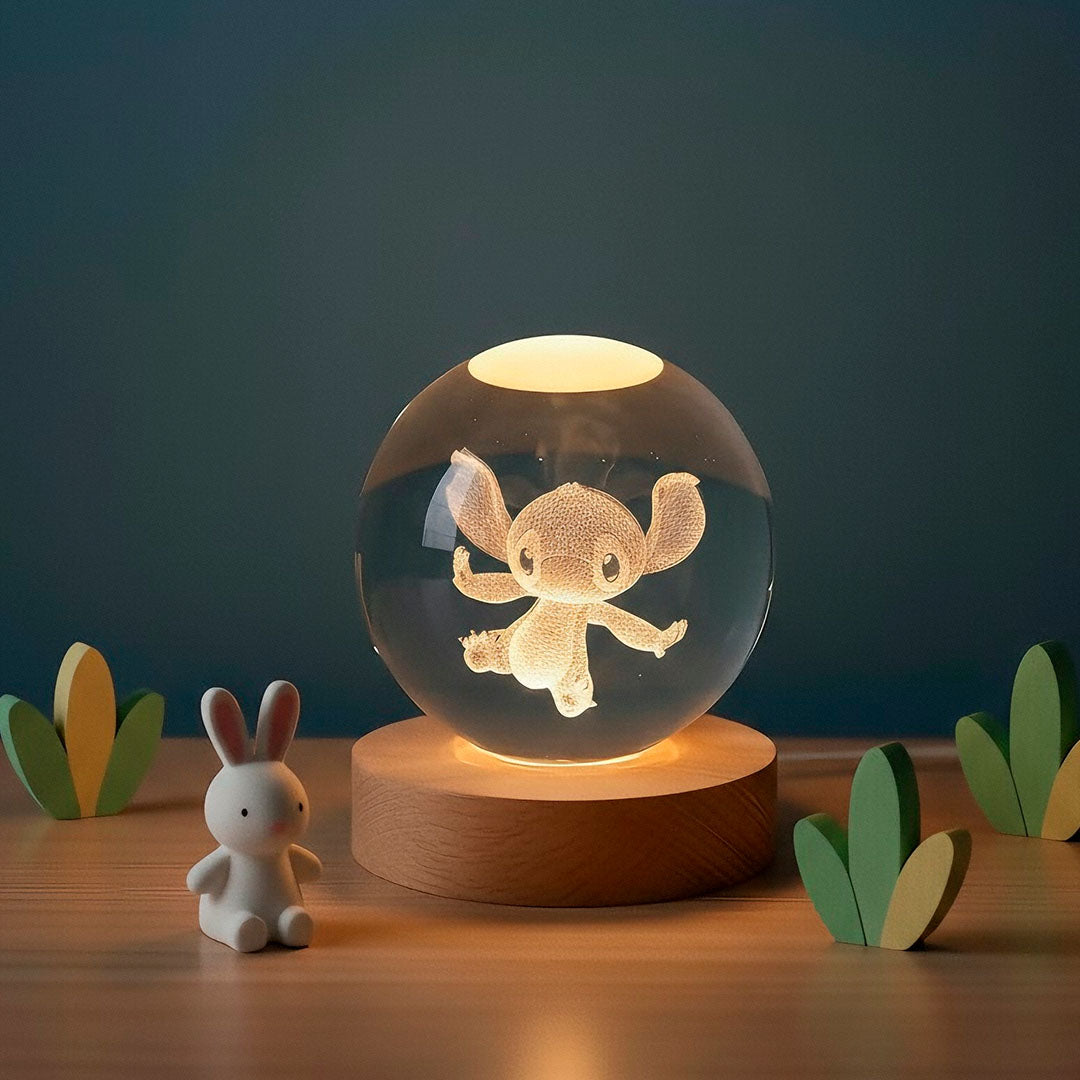 Luminária Stitch Aloha