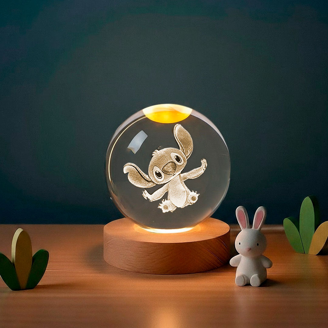 Luminária Stitch Aloha