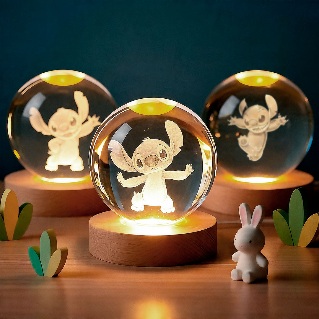 Luminária Stitch Aloha