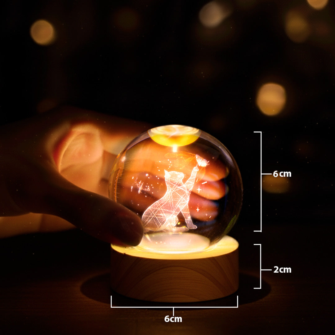 Luminária Gato de Luz