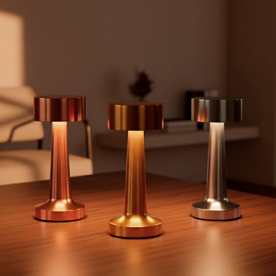 AURA – Luminária Touch Portátil Sem Fio