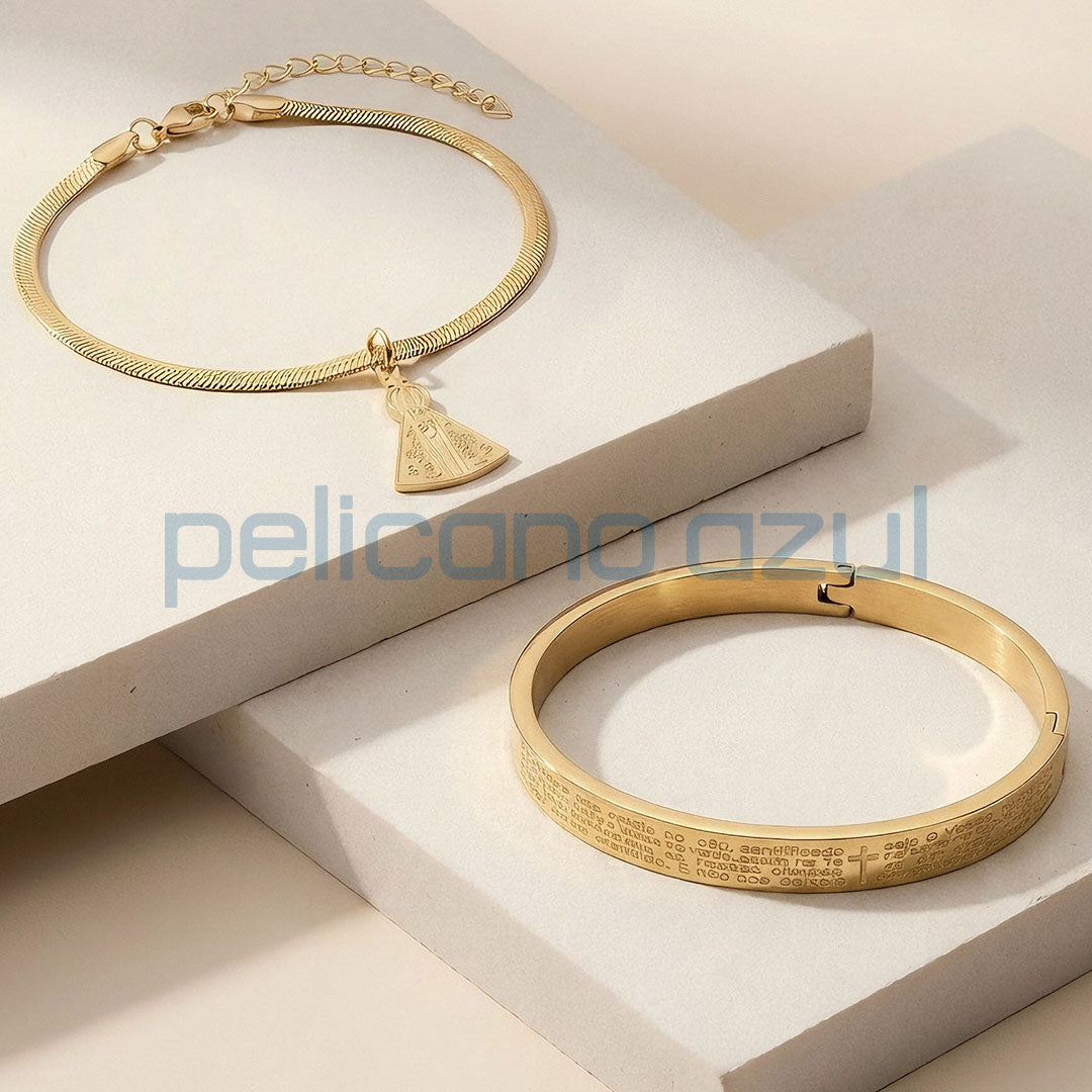 Luminária Luz de Aparecida - (Pulseira de Presente)