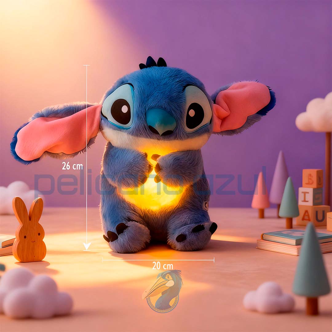 Pelúcia Stitch que Respira